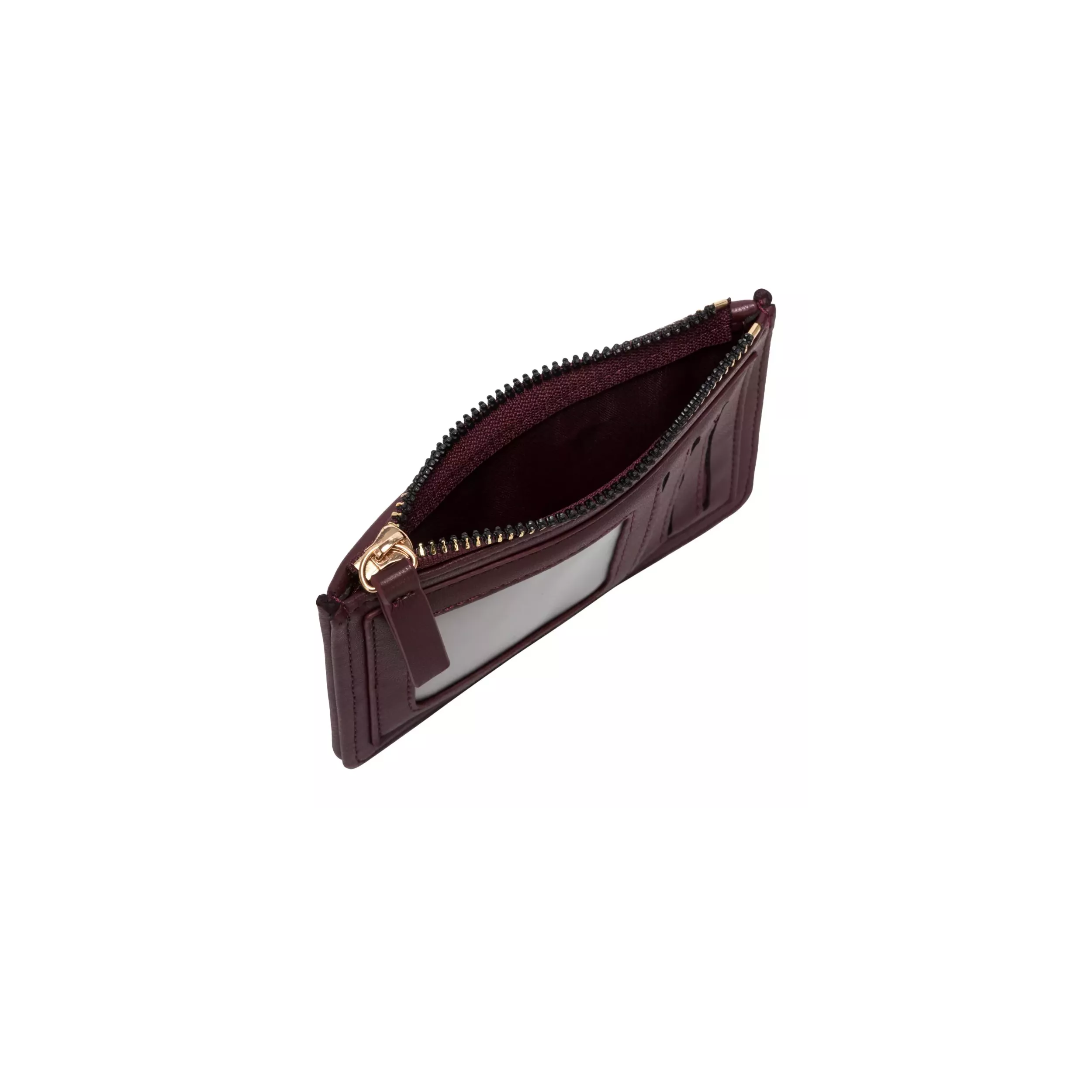 Dima Quilted Zip Top Card Holder