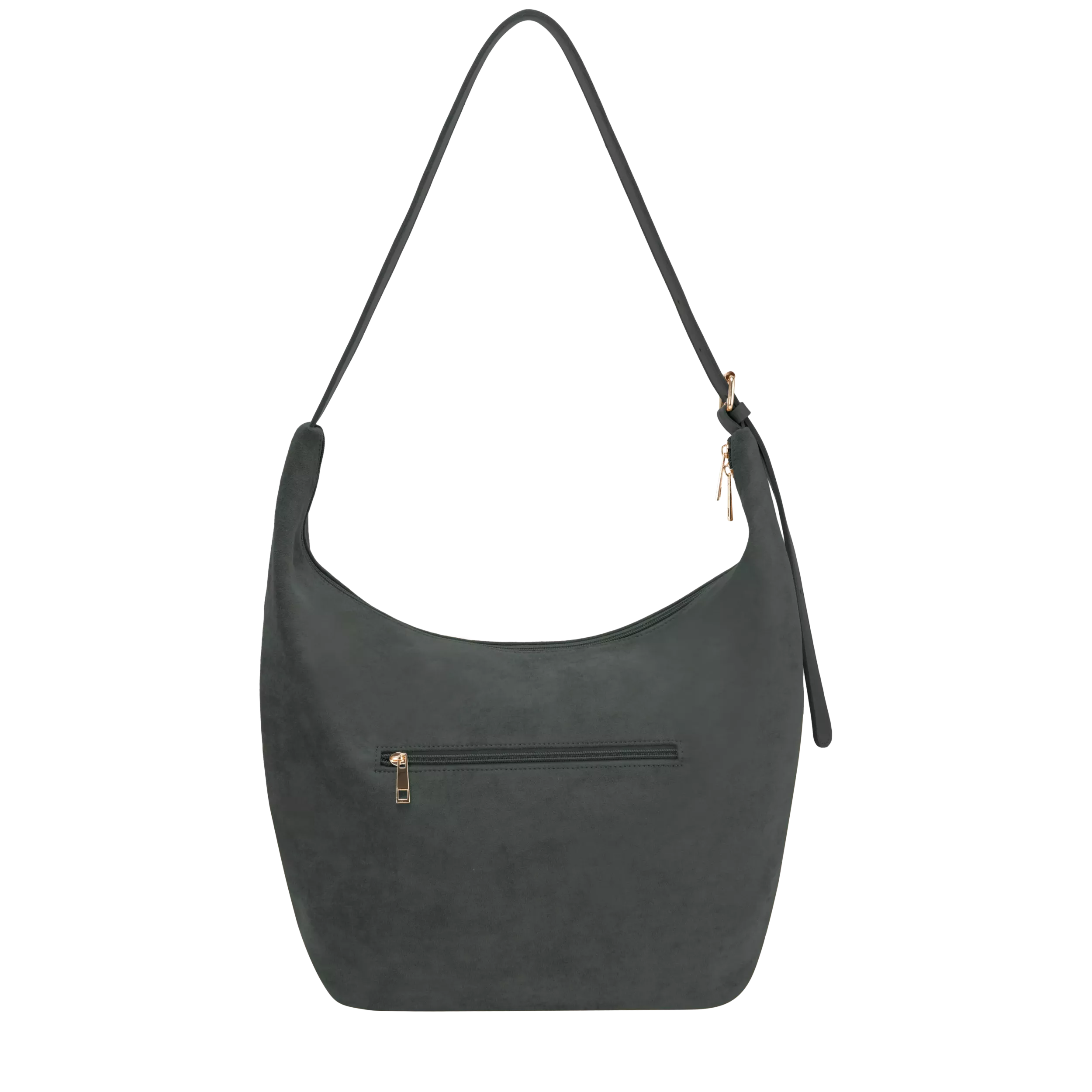 Mira Faux Suede Slouch Shoulder Bag