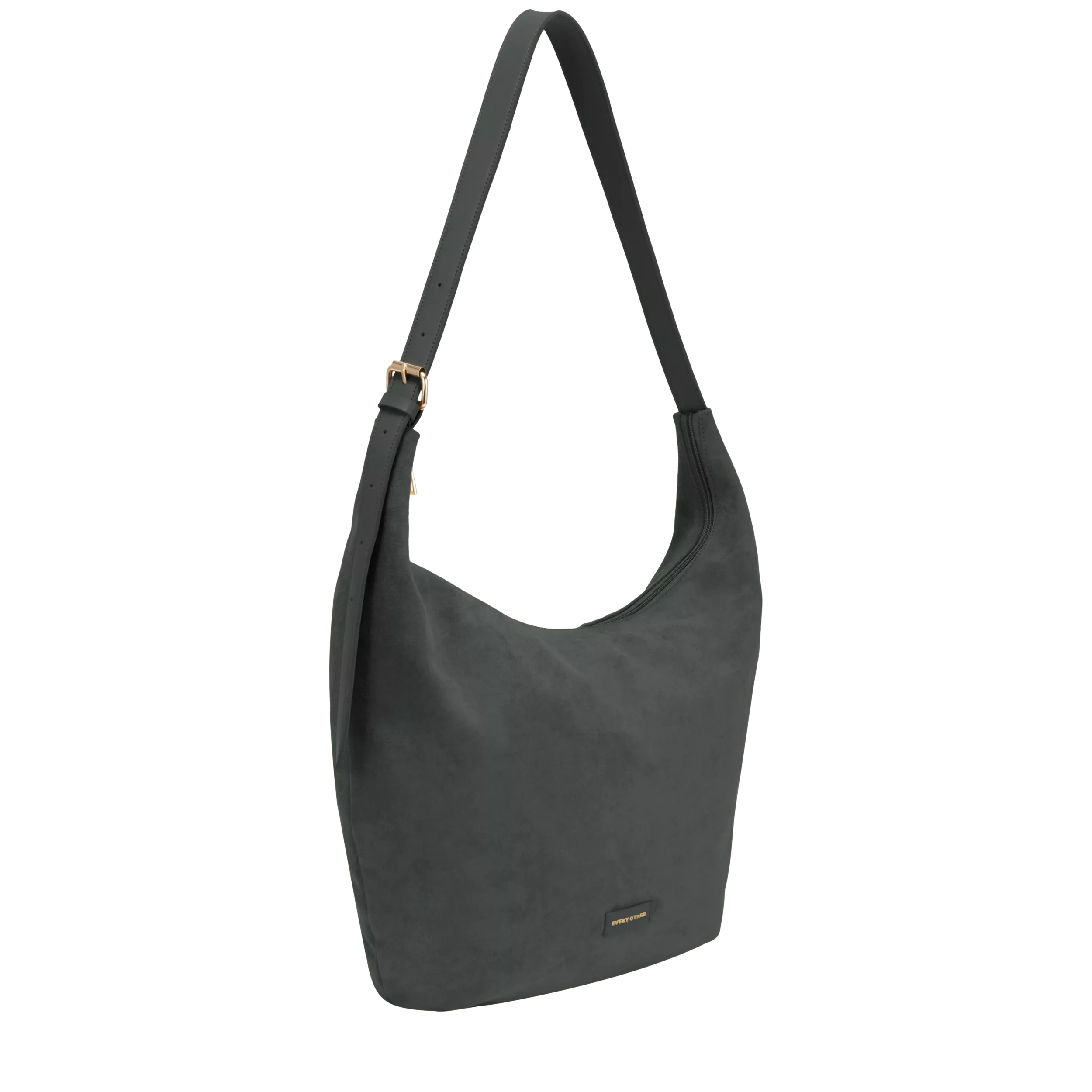 Mira Faux Suede Slouch Shoulder Bag