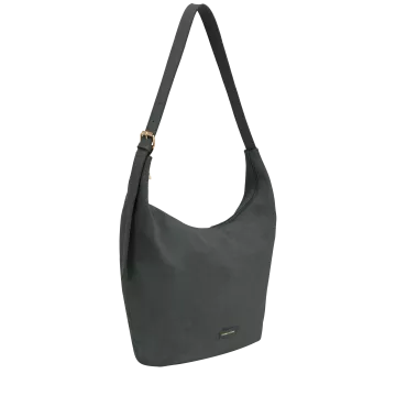 Mira Faux Suede Slouch Shoulder Bag