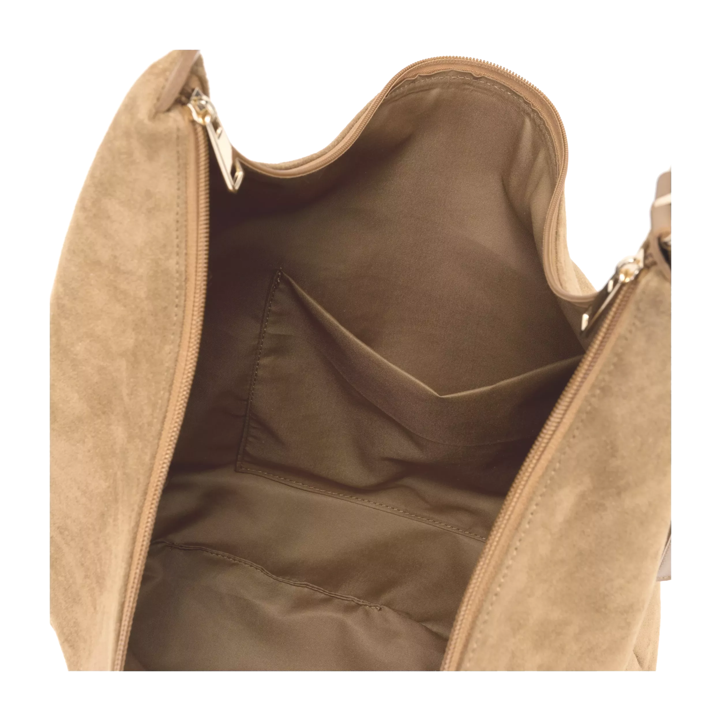 Mira Faux Suede Slouch Shoulder Bag