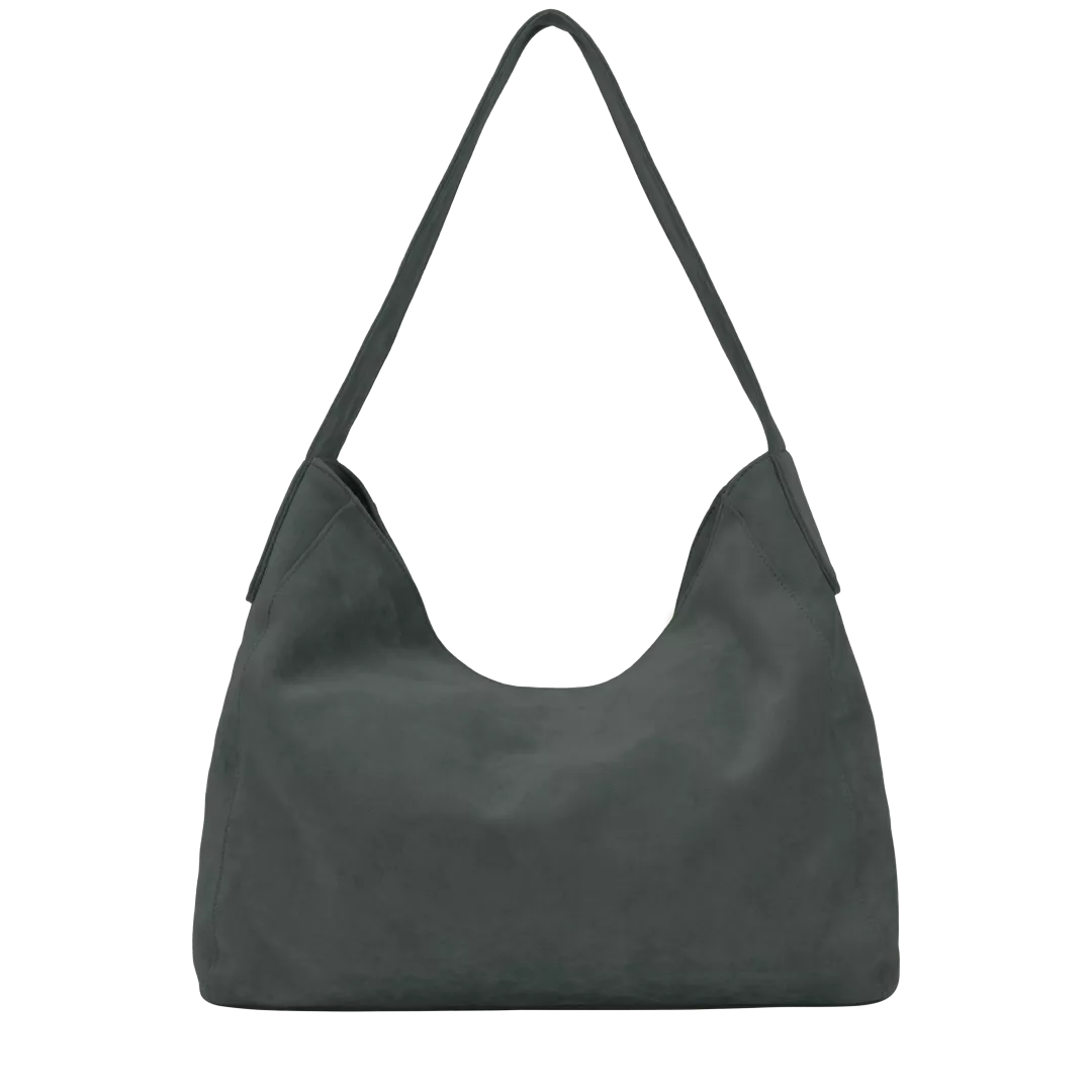 Cecil Faux Suede Slouch Shoulder Bag