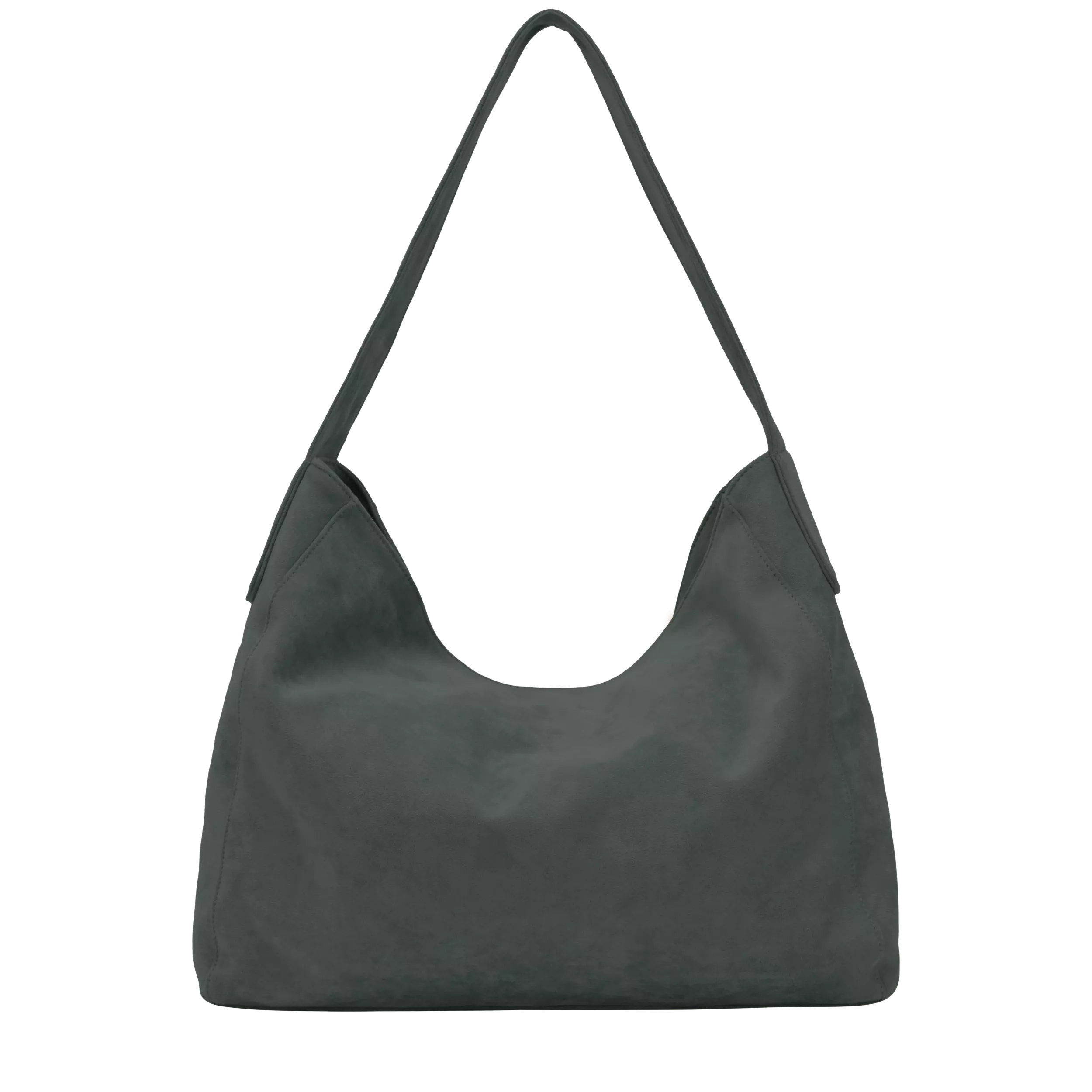 Cecil Faux Suede Slouch Shoulder Bag