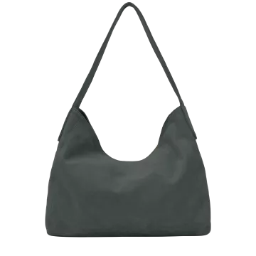 Cecil Faux Suede Slouch Shoulder Bag