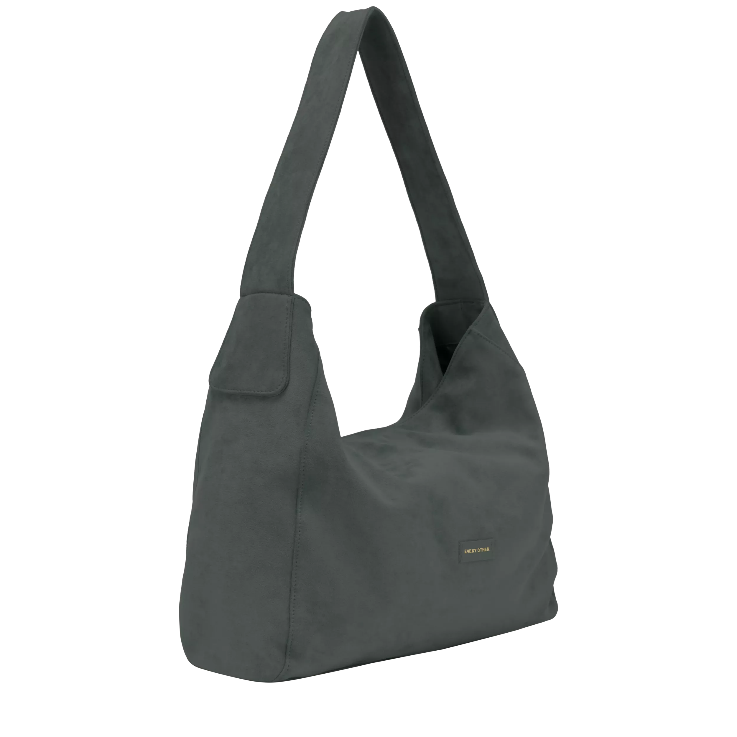 Cecil Faux Suede Slouch Shoulder Bag